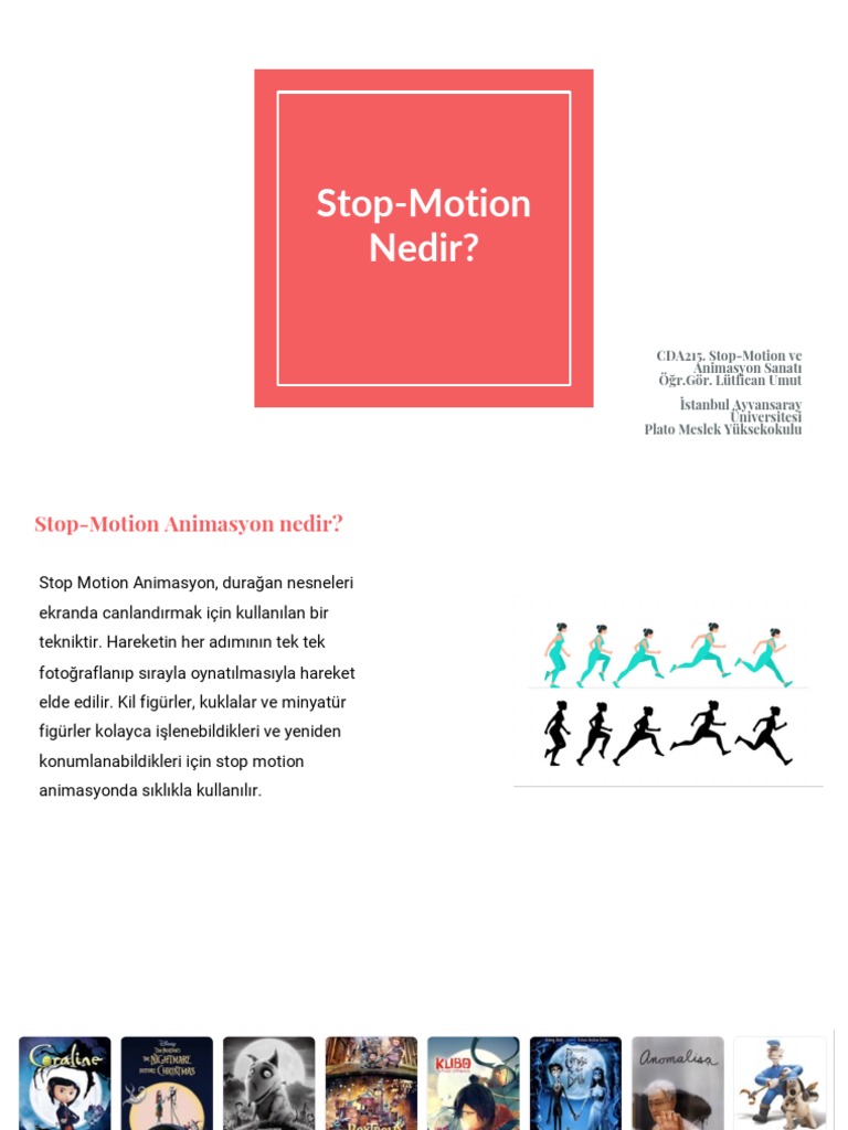 Stop Motion Nedir PDF