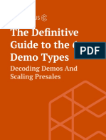The Definitive Guide To The 6 Demo Types