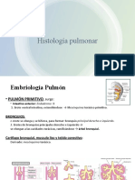 Histología Pulmonar
