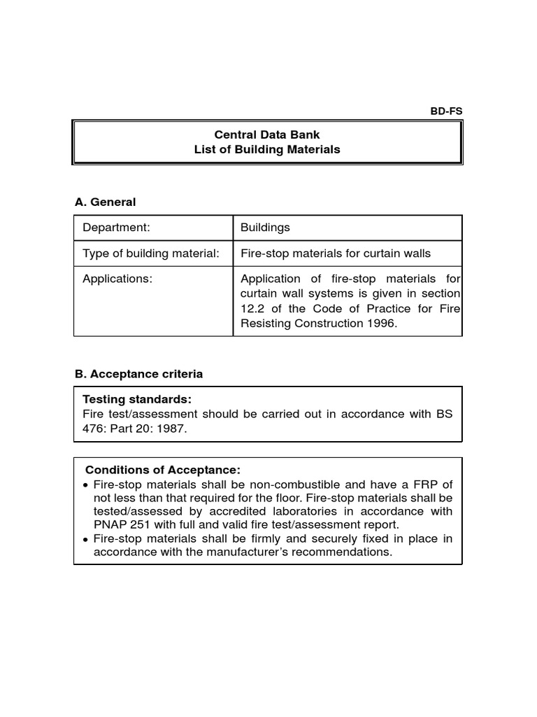 Central data bank curtain wall fire stop pdf concrete building