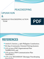 Barangay Peacekeeping Operations & Teams Explained