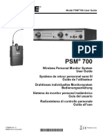 PSM700 Guide Es-ES