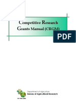 Competitive Research Grants Manual