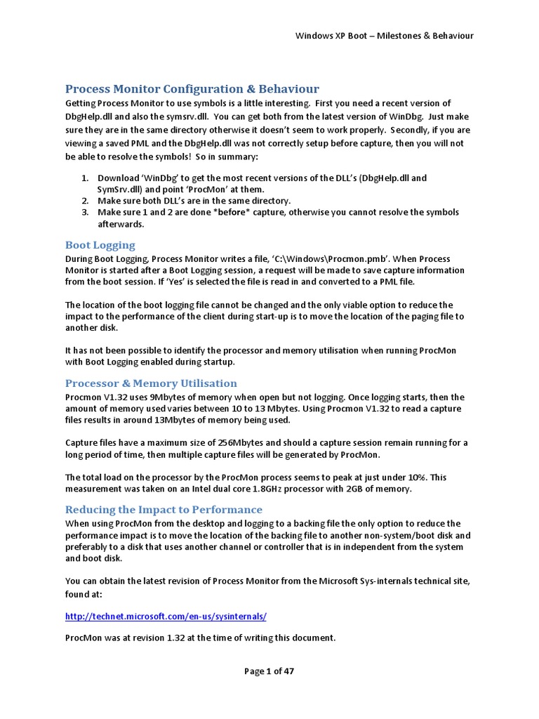 Windows XP Boot Milestones & Behaviour | PDF | Windows Registry ...