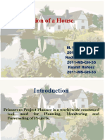 Construction of A House: M. Usman Butt 2011-MS-CH-56 Nadeem Hussain 2011-MS-CH-55 Kashif Hafeez 2011-MS-CH-33