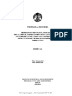 Membangun Keunggulan Bersaing Melalui Dual Ambidexterity Pada Lippo Karawaci Aplikasi Multi Metodologi Cognitive Map Dan Soft Systems Methodol