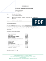 Informe Desmontaje de Postes Pasacables