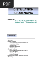 Distillation Sequencing