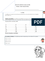 GUIA DE EL MES DE Octubre Cuarto de 2021