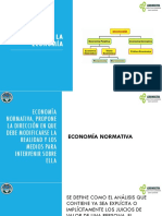 División de La Economía Normativa