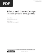 Ethic and Game Design