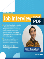 Job Interview 101 - Vicky Diestra Rusli