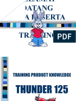 Training Product Knowledge T 125