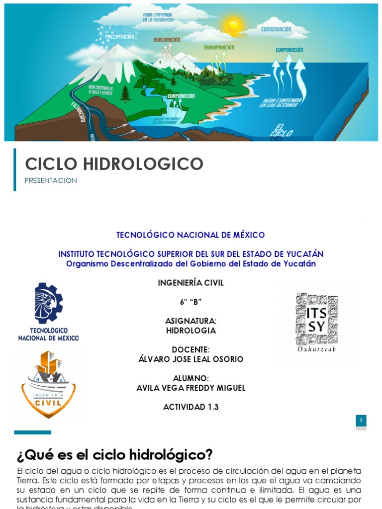 Ciclo Hidrológico: Etapas y Importancia | PDF | Agua | El ciclo del agua