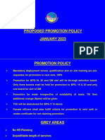 Promotion Policy 11 January WAPDA 