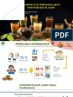 Prospek Dan Permasalahan Usaha Jamu