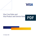 Visa Core Rules