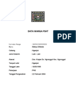 Data Warga PSHT