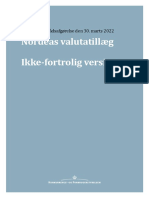 Nordeas Valutatillæg