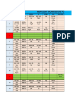 Jadwal Kegiatan Dalam Gedung