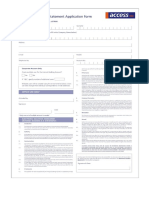 Internet Banking Form