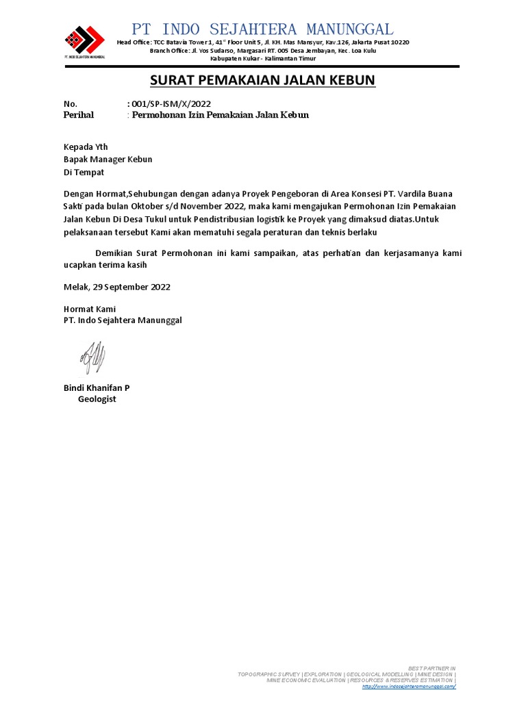 Surat Izin Lintas | PDF