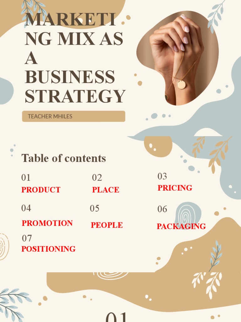 Marketing Mix Strategies Explained | PDF | Marketing | Market Segmentation