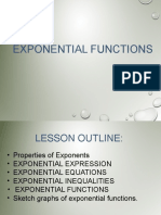 Exponential Functions