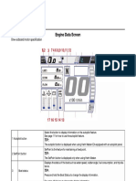 Engine Data Screen - Yamaha CL5 Display (2020) Petunjuk