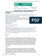 Efecto de Las Posiciones de Parto de La Madre Sobre La Duración de La Segunda Etapa Del Trabajo de Parto - Revisión Sistemática y Metanálisis