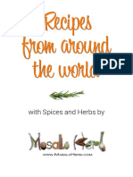 Recipes From Around The World FREE