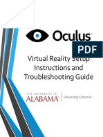 Virtual Reality Setup Instructions and Troubleshooting Guide