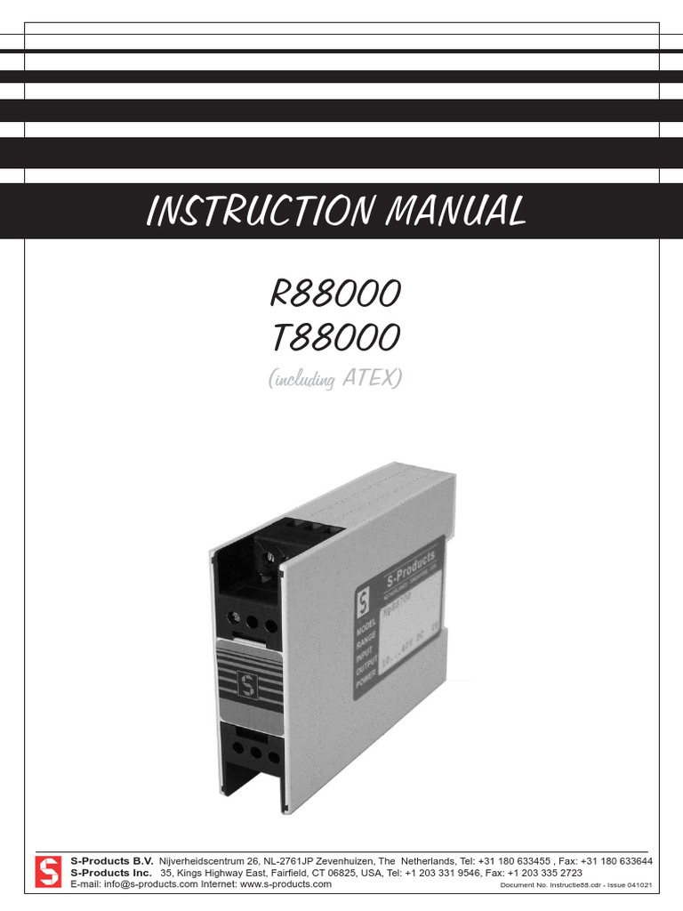 Instructie 88 | PDF | Electrical Equipment | Electromagnetism