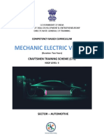 Mechanic Electric Vehicle - CTS1.0 - NSQF-5