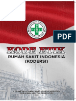 Buku Kode Etik Rumah Sakit Indonesia 2022