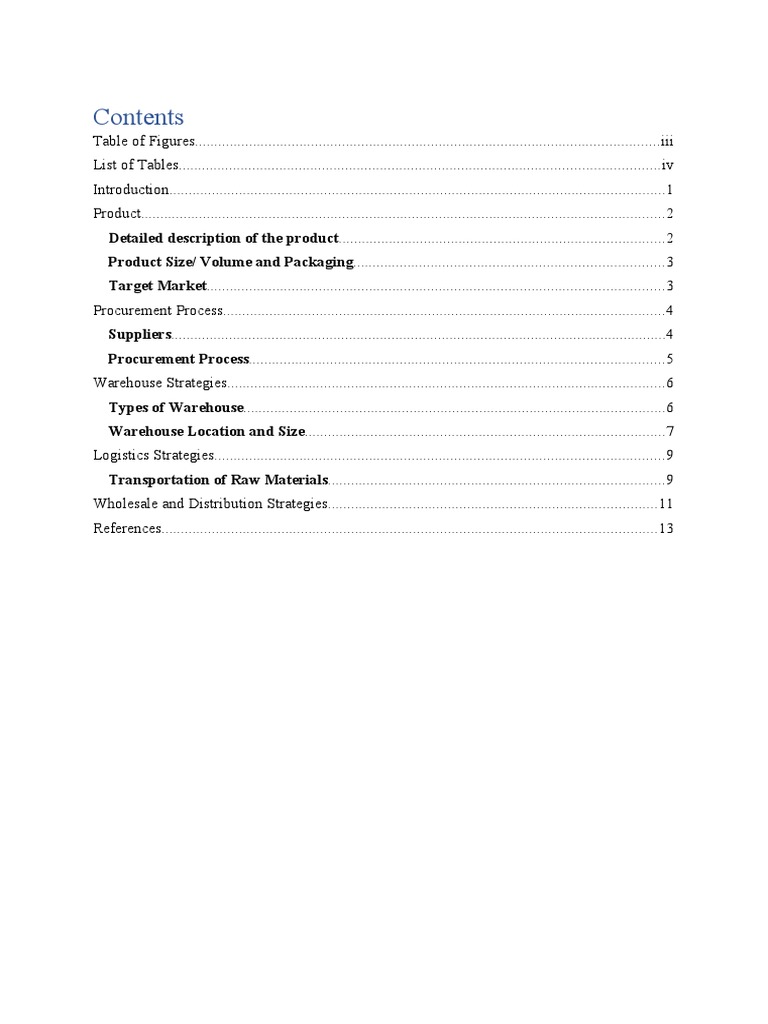 Supply Chain Management Assignment 2020 PDF