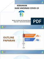 Kebijakan Pemberian Vaksinasi COVID-19 15 Nov 2020