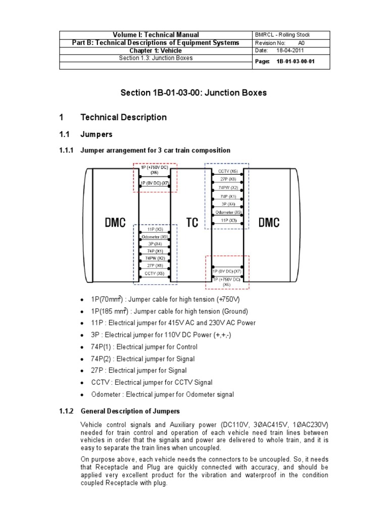 High Tension Jumper Cable Configurations | PDF | Electrical Connector ...