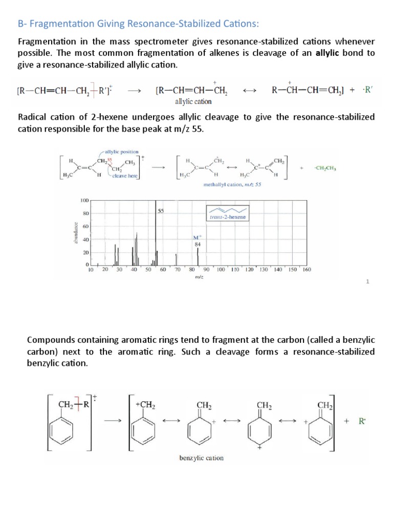 Mass Spectrometry 3 PDF Chemistry Physical Sciences
