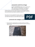 Plan de Prevención Covid