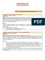 Jurisprudences S3 - Droit Administratif