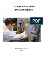 Ensayos Mecánicos Sobre Materiales Metálicos