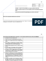 Ac4 Preliminary Planning Procedures - Client Involvement