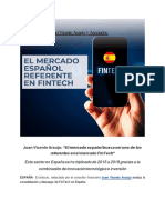 Juan Vicente Araujo Venezuela - El Mercado Español Referente en FinTech
