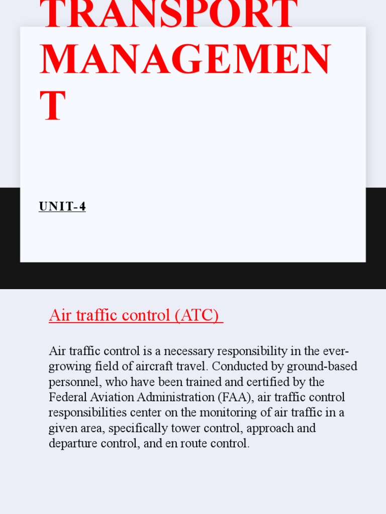 Understanding Air Traffic Control Systems | PDF | Air Traffic Control ...