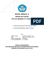 Buku Kerja 4 SD Negeri 07 Durian Tahun Pelajaran 2022/2023