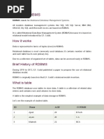 Hexaware Dbms