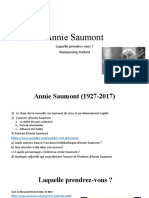 Annie Saumont Prã©sentation 2