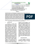 Image Compression Technique Using Successive Blocks Interframe Coding