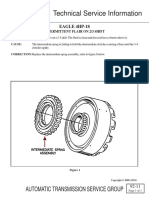 Technical Service Information: Automatic Transmission Service Group